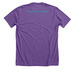 No One Walks Alone, a Heather Team Purple Premium Unisex Tee (back-view)