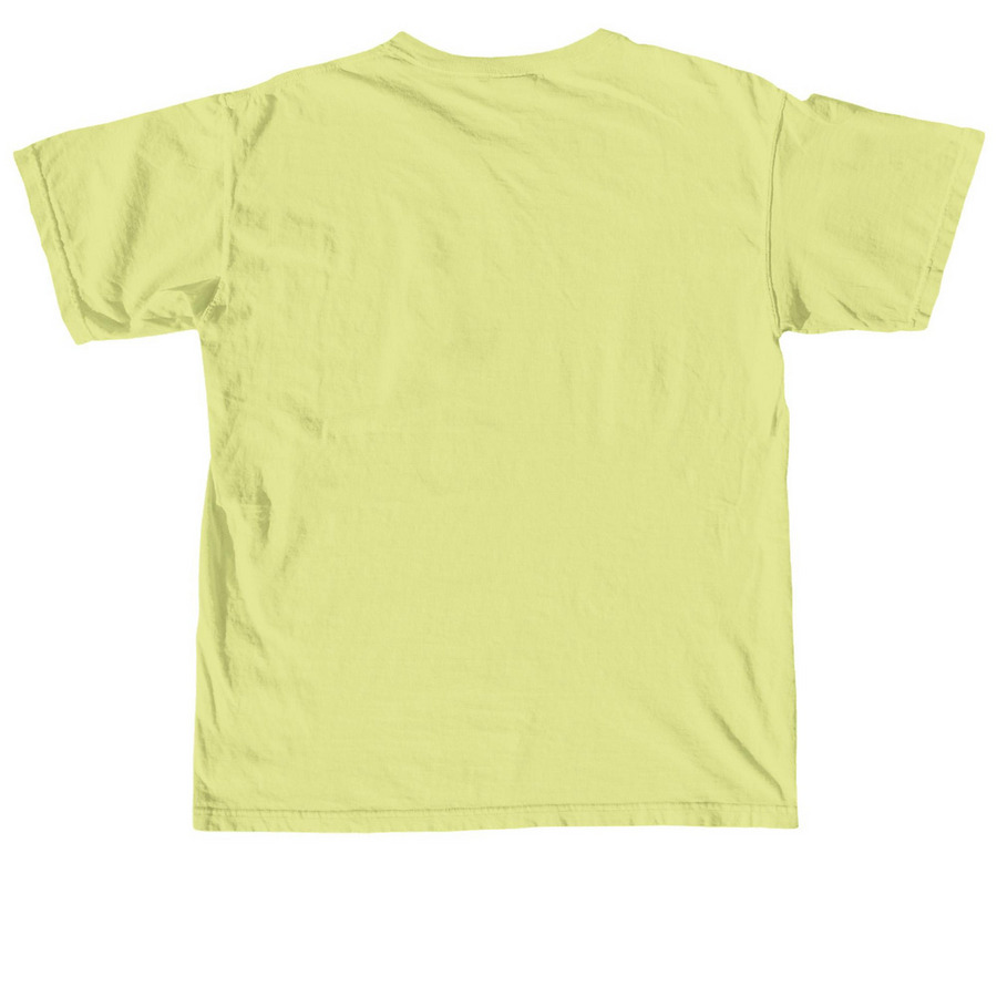 2026 NICU Reunion, a Neon Lemon Comfort Colors Unisex Tee (back-view)
