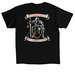 Jack?s Warriors&nbsp;, a Black Classic Unisex Tee (back-view)