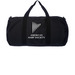 AHS Duffel in Black or Camo, a Black Day Tripper Duffel Bag (back-view)