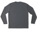 Volunteer Athletic Long Sleeve, a Iron Grey Unisex Performance Long Sleeve Tee (back-view)