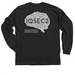 Together for IQSEC2 Research&nbsp;, a Black Classic Long Sleeve Tee (back-view)