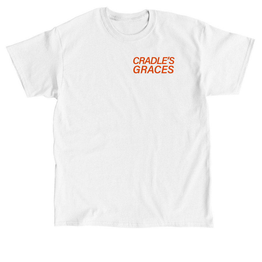 HWBM: Cradle's Graces Tee, a White Classic Unisex Tee