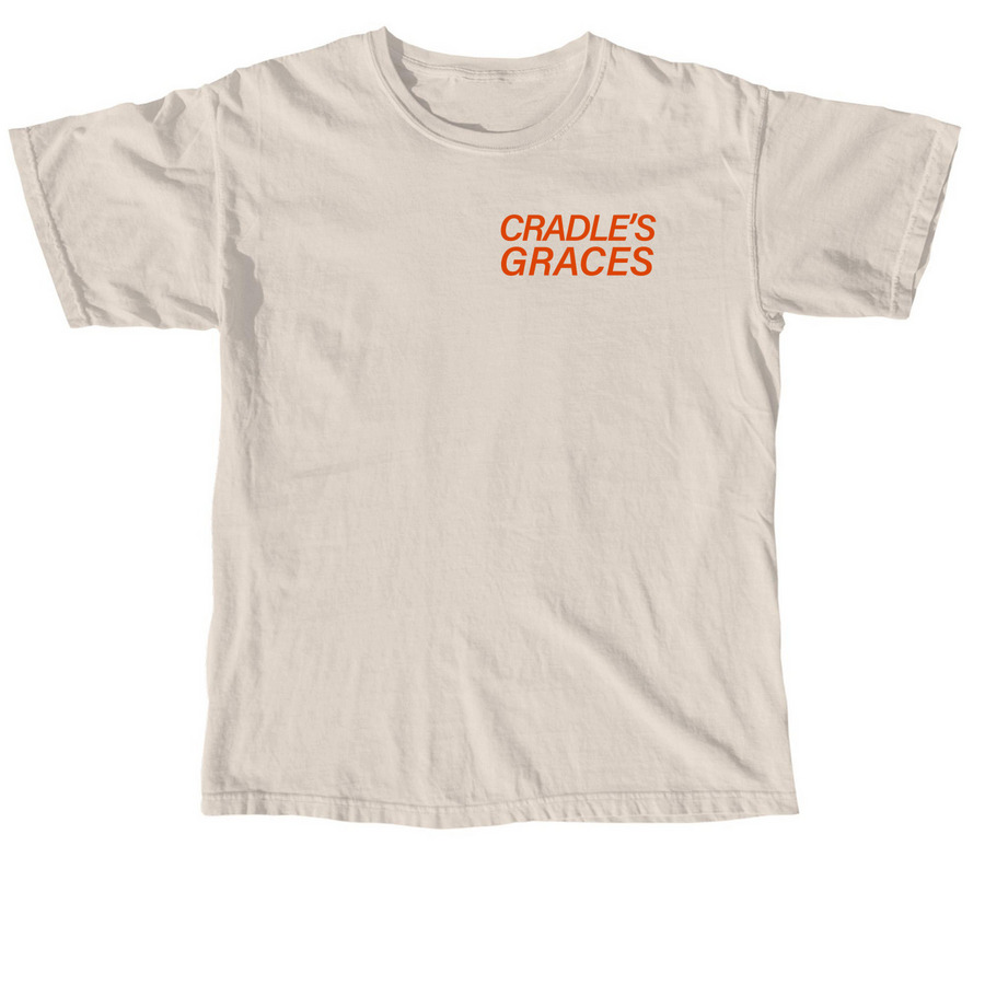 HWBM: Cradle's Graces Tee, a Ivory Comfort Colors Unisex Tee