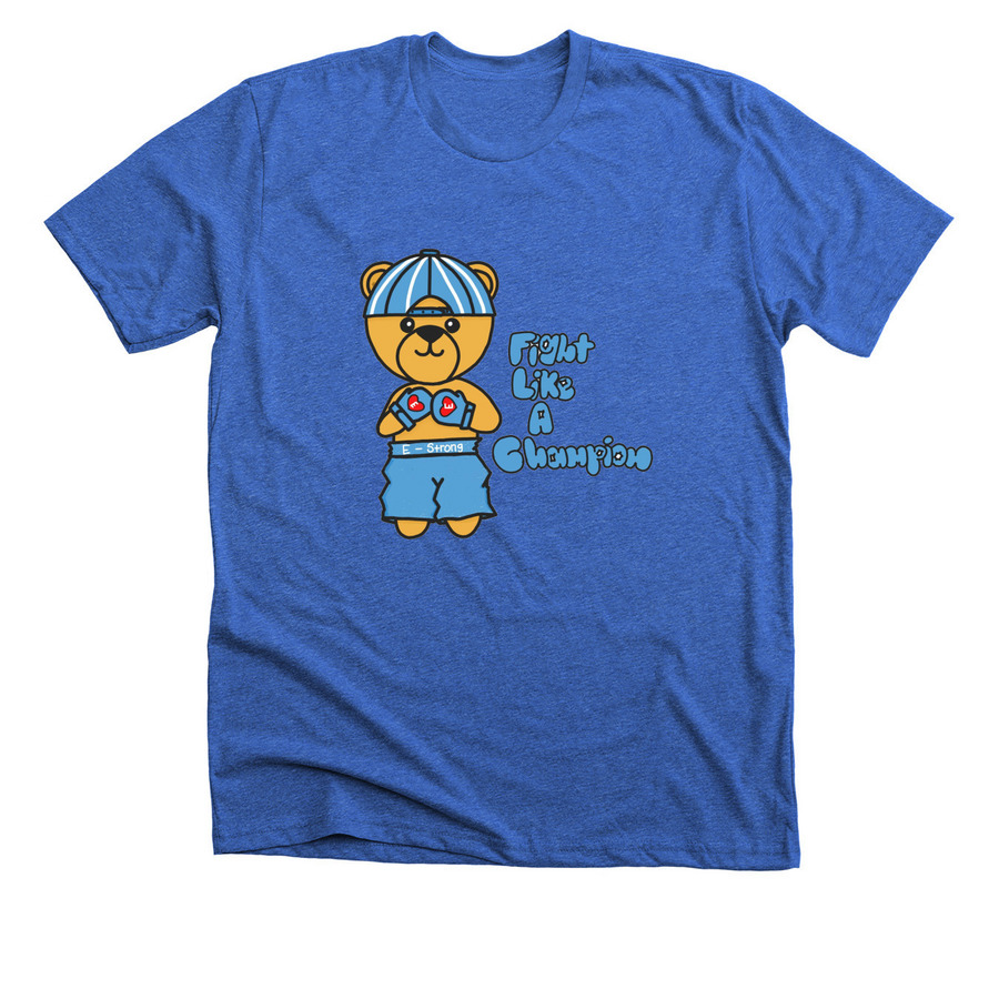 And the Fight continues, a Heather True Royal Premium Unisex Tee