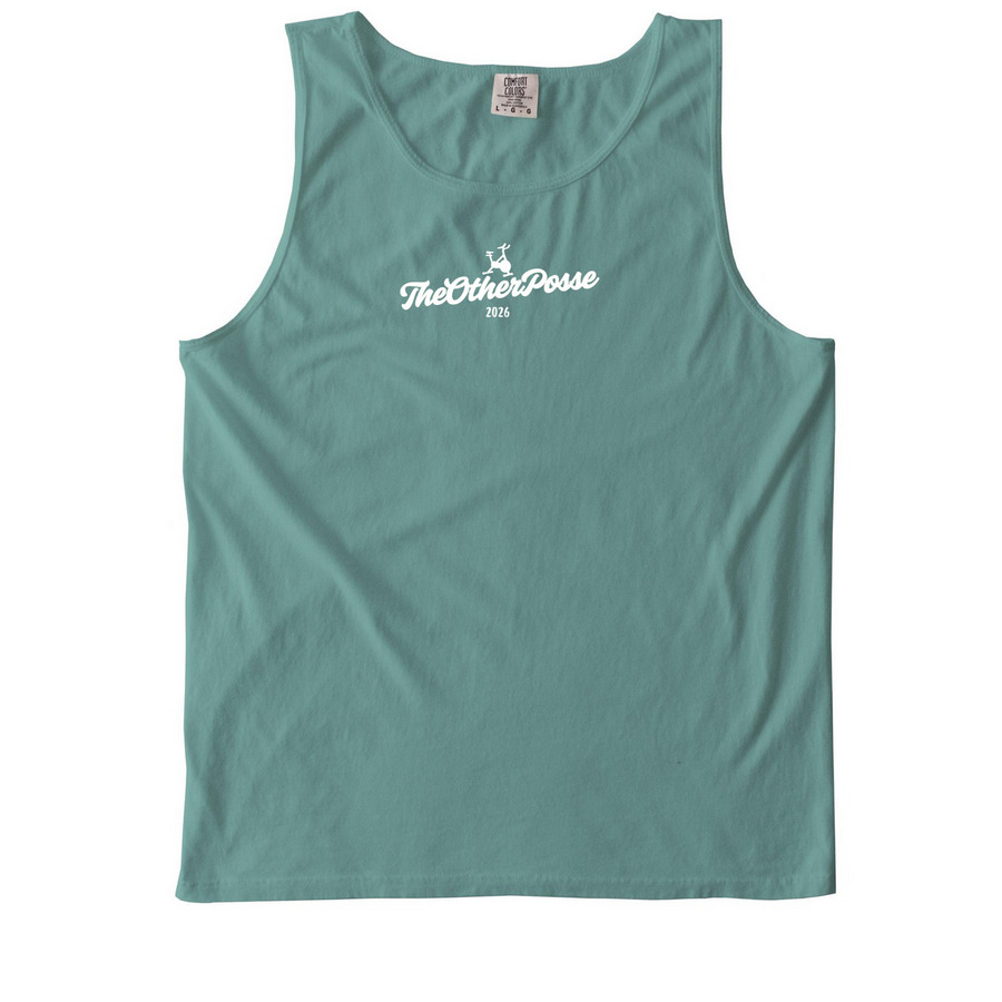 The Other Posse, a Seafoam Comfort Colors Tank Top