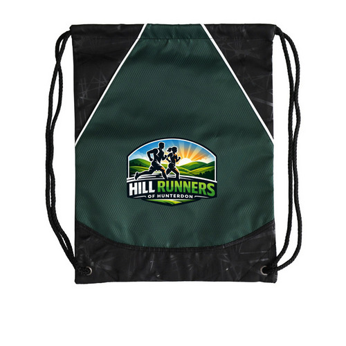 HRH Drawstring Bags, a Forest Green Rival Cinch Pack