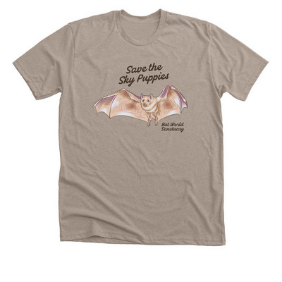 Save the Sky Puppies, a Heather Stone Premium Unisex Tee
