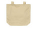 Marwood Totes, a Oyster Organic Cotton Tote Bag (back-view)