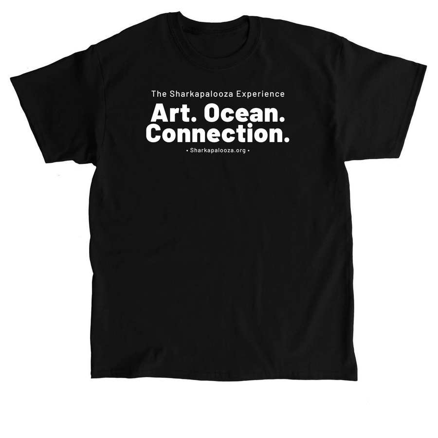 Art. Ocean. Conservation Tee, a Black Classic Unisex Tee