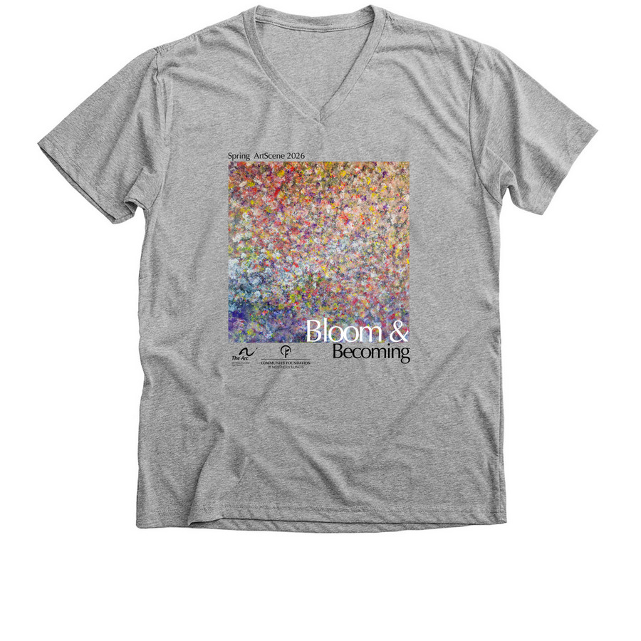 Spring ArtScene 2026, a Athletic Heather Premium V-Neck Tee