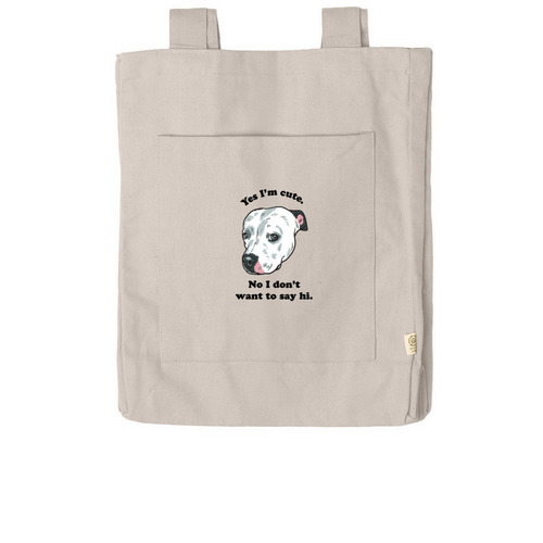 "Yes I'm Cute" Totes, a Pumice Reclaimist Everywhere Tote Bag