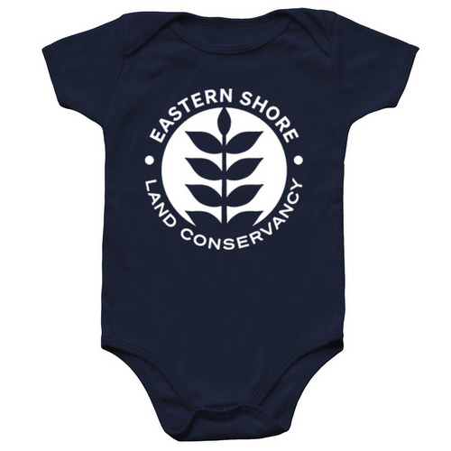 ESLC Logo Infant Onesie, a Navy Infant Onesie