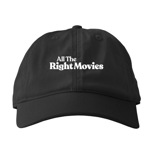 The Wardrobe Department: Headwear, a Black Printed Eco Baseball Cap