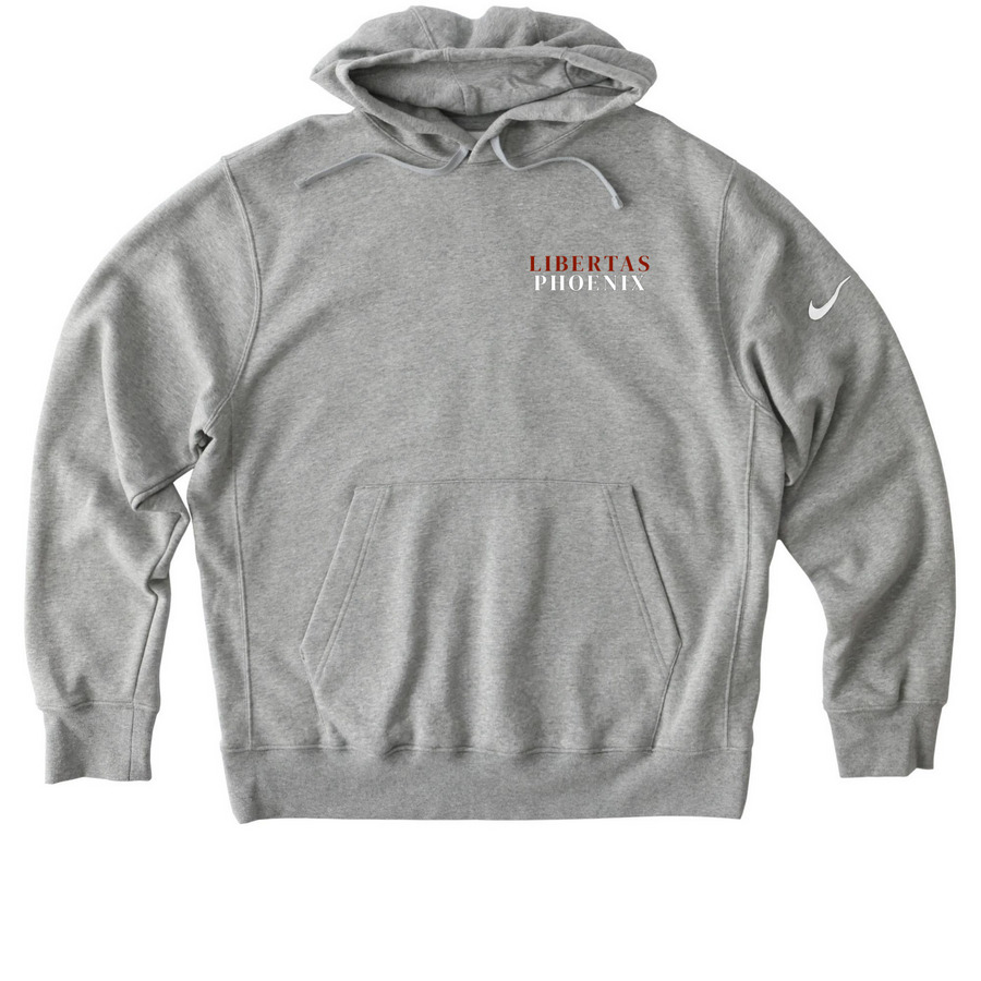 Nike Sweatshirts, a Dark Grey Heather Nike Club Fleece Pullover Hoodie