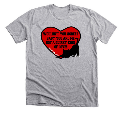 Be My Meowentine, a Athletic Heather Premium Unisex Tee