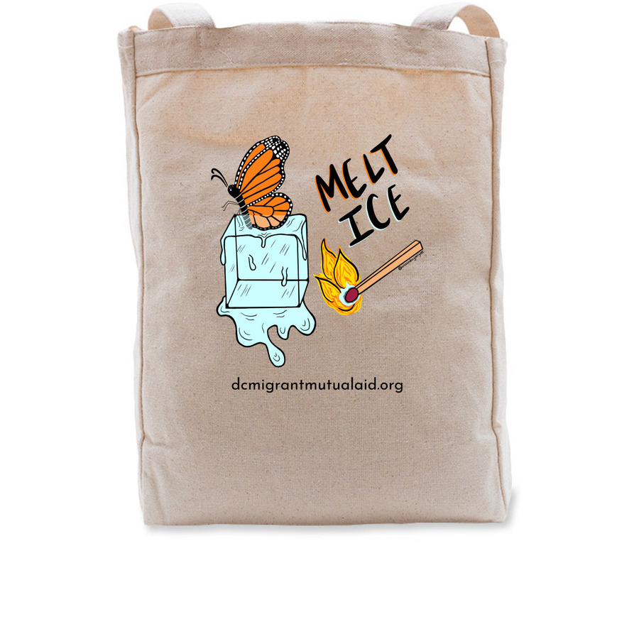 Melt ICE Totes, a Natural Recycled Cotton Tote Bag