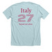 BISON PLAYER NAMES SHIRT 2027, a Heather Ice Blue Premium Unisex Tee (back-view)