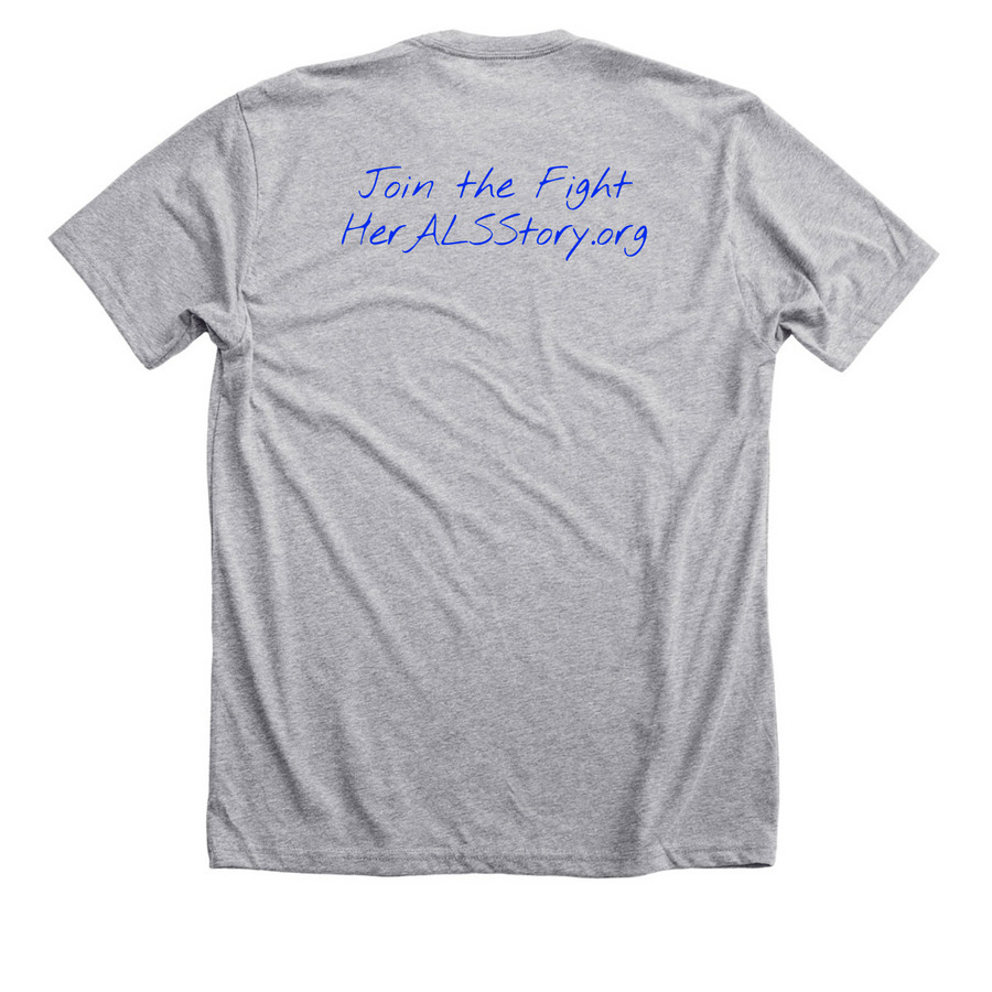 HAS Relaunch&nbsp;, a Athletic Heather Premium Unisex Tee (back-view)