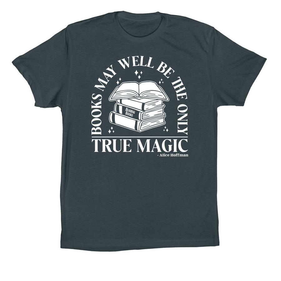 Beanbag Books: IBD 2026, a Dark Grey Premium Cotton Tee