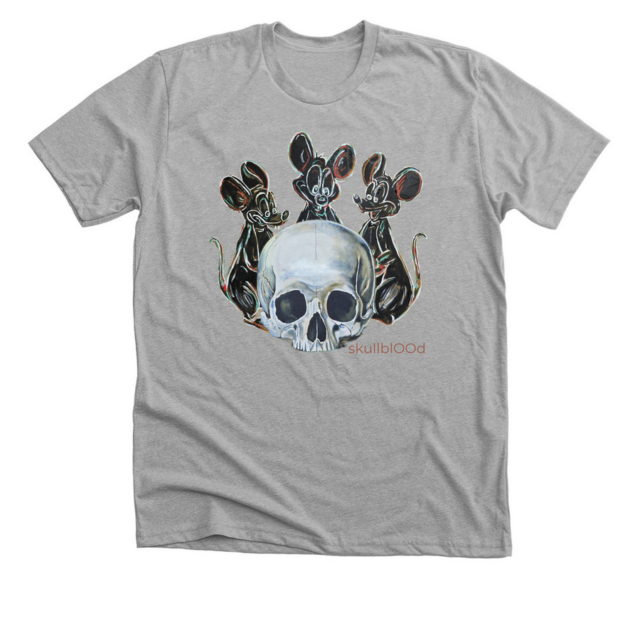 HALO, a Athletic Heather Premium Unisex Tee