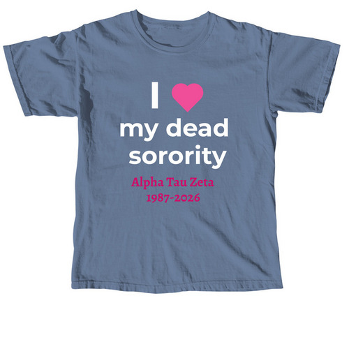 RIP ATZ, a Blue Jean Comfort Colors Unisex Tee
