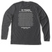 15th Anniversary Hope for HH (Adult), a Dark Grey Heather Premium Long Sleeve Tee (back-view)