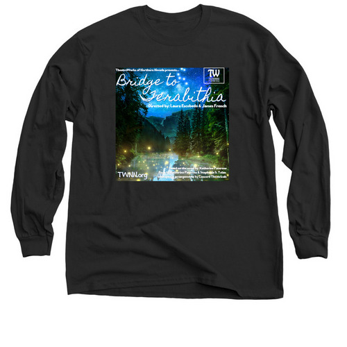 Bridge to Terabithia Cast Shirts, a Black Classic Long Sleeve Tee