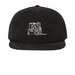 Certified Awesome white, a Black Printed Umpqua Snapback Cap