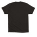 Tiny Woof Wilbur the Adventurer, a Black Premium Cotton Tee (back-view)