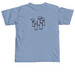 How are they all empty, a Washed Denim Comfort Colors Unisex Tee (back-view)