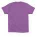 Resistance Knitter, a Royal Purple Premium Cotton Tee (back-view)
