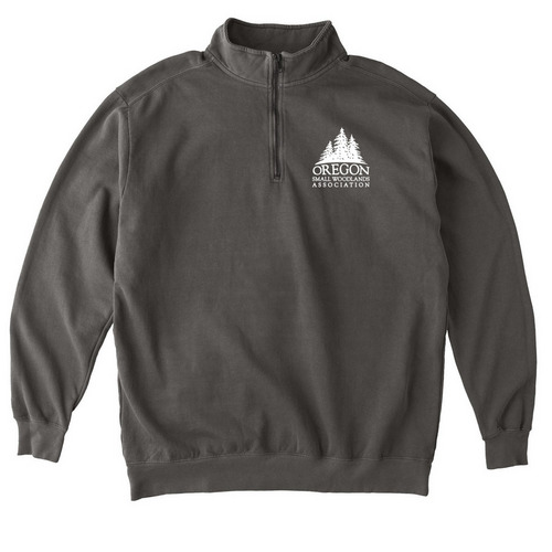 OSWA SWAG, a Pepper Comfort Colors Quarter Zip Pullover