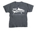2026 Sharkapalooza Signature Logo Tee, a Dark Heather Youth Unisex Tee