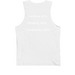 InterArts Tank Top, a White Premium Cotton Tank (back-view)