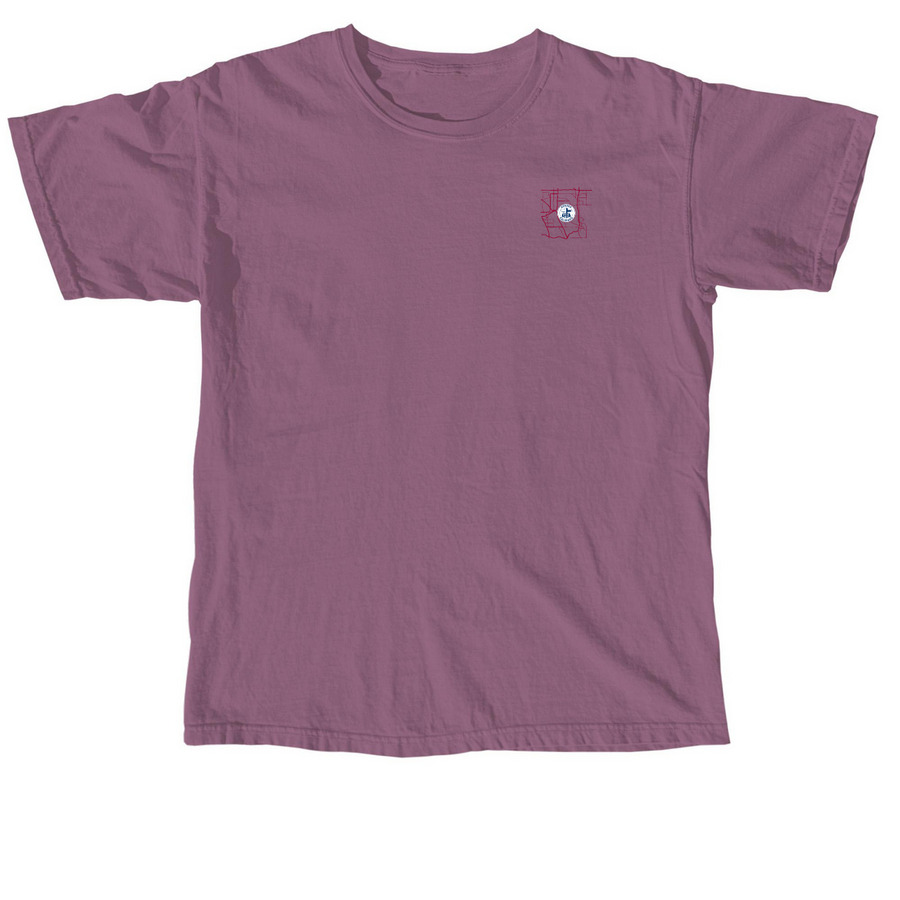 As It Is In Heaven, a Berry Comfort Colors Unisex Tee
