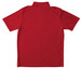 Worthingway Red Band Shirts, a True Red Unisex Performance Polo (back-view)