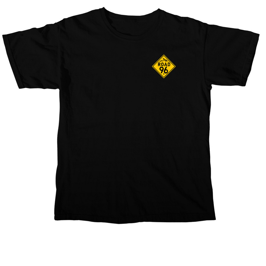Surgey X Road 96 Merch, a Black Comfort Colors Unisex Tee