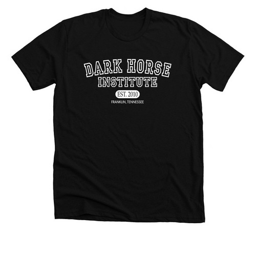 Dark Horse Institute, a Solid Black Blend Premium Unisex Tee