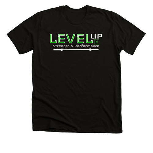 Inverted Logo, a Solid Black Blend Premium Unisex Tee