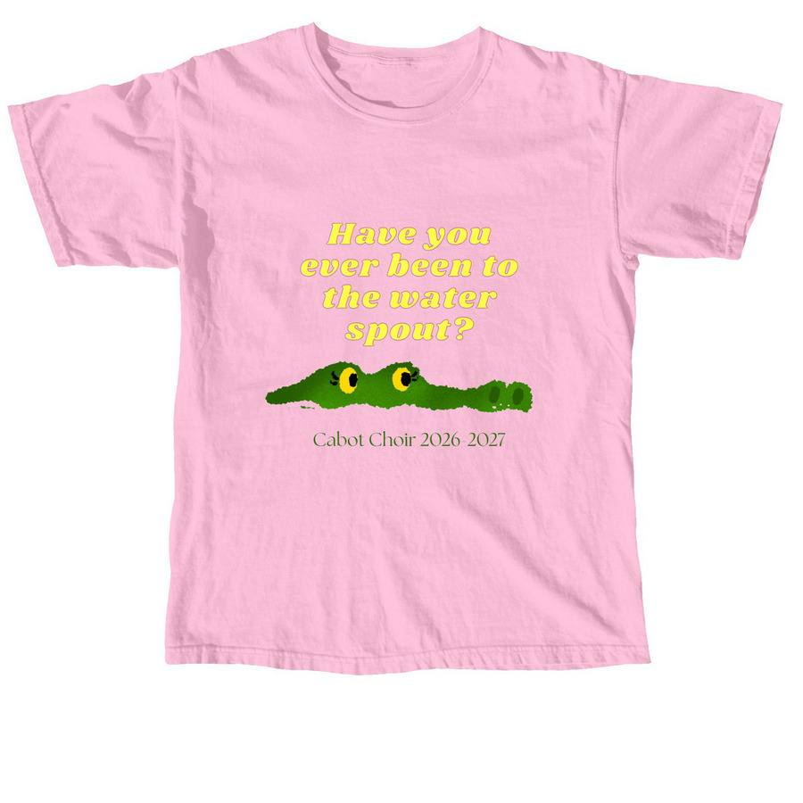Water Spout Tee, a Blossom Comfort Colors Unisex Tee