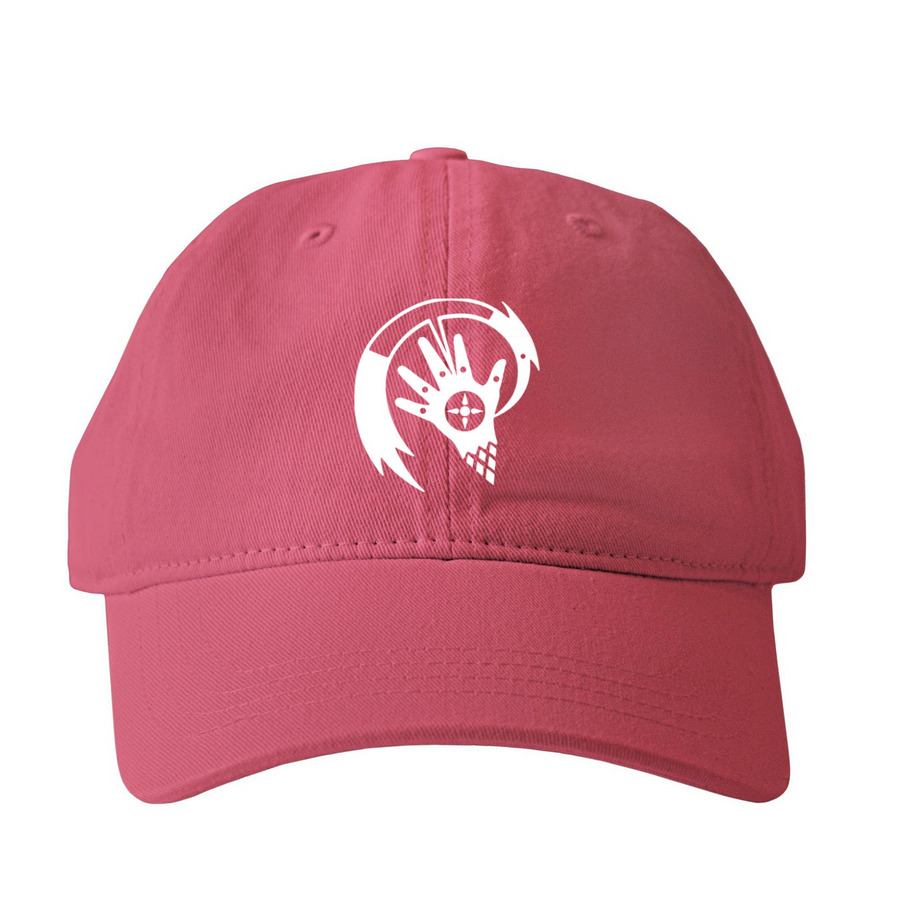 Pigment Dyed Cap-WWW HS Writing Contest, a Red Printed Pigment Dye Baseball Cap