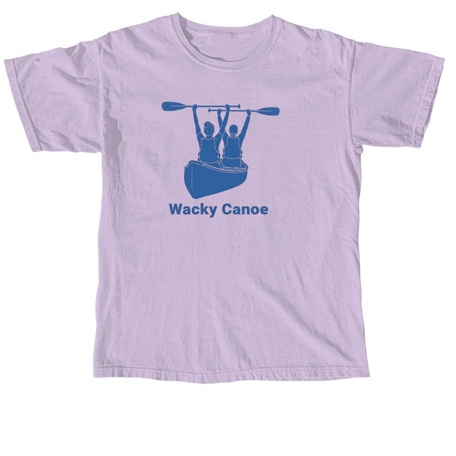 Wacky Canoe, a Orchid Comfort Colors Unisex Tee