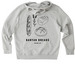 Banyan Breads, a Cool Heather Grey Stanley/Stella Unisex Cruiser 2.0 Pullover Hoodie (back-view)
