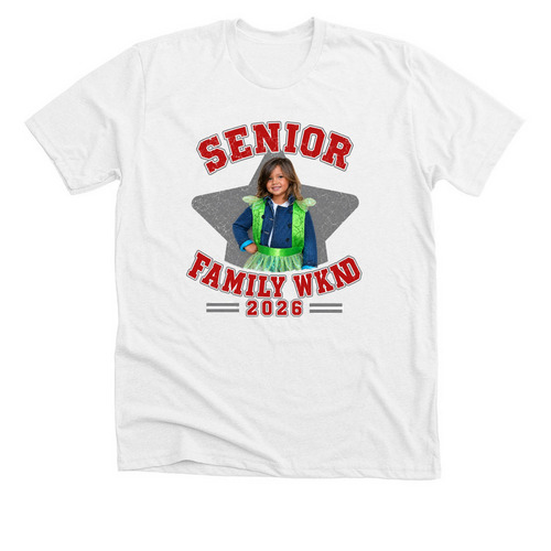 Isabelle, a Solid White Blend Premium Unisex Tee