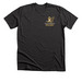 Go Gold Butterfly Design, a Dark Grey Heather Premium Unisex Tee