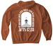 Acts 17:28, a Texas Orange Softstyle Pullover Hoodie (back-view)