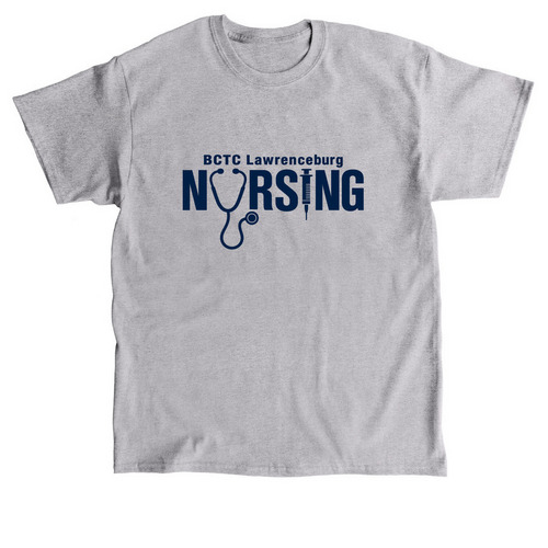 BCTC Lawrenceburg Nursing, a Sport Grey Classic Unisex Tee
