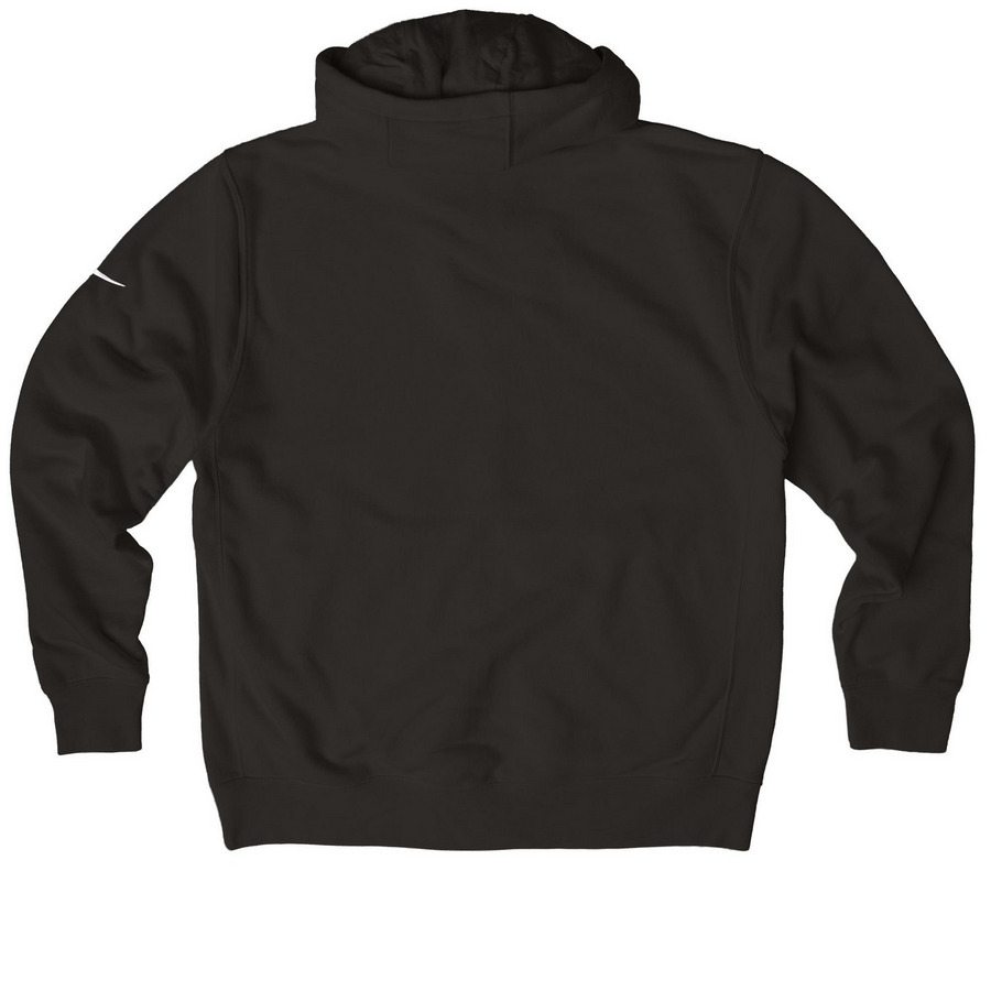 Nike GGRC Warm-up&nbsp;, a Black Nike Club Fleece Zip Up Hoodie (back-view)