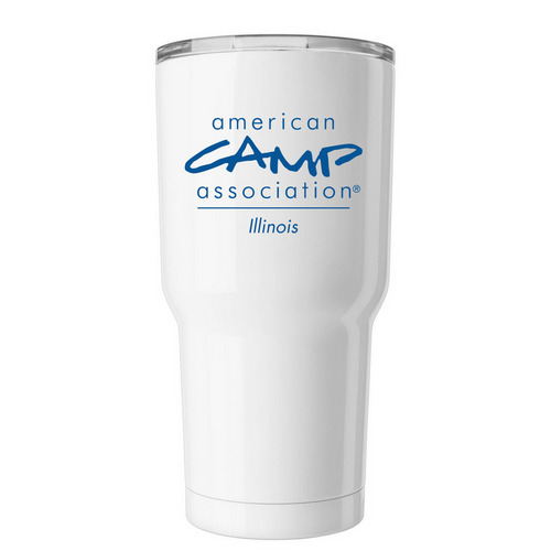 ACA Illinois Tumbler, a White Insulated Tumbler